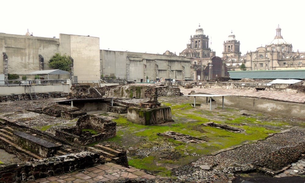 Kuil Templo Mayor Pusat Keagamaan Dan Kekuatan Aztec