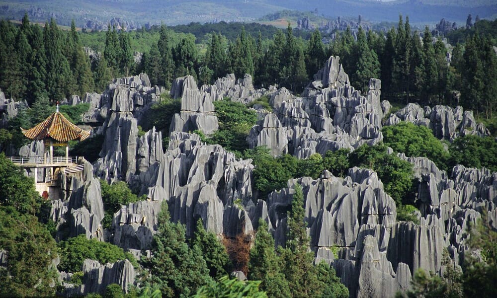 Stone Forest Keajaiban Alam Di Cina